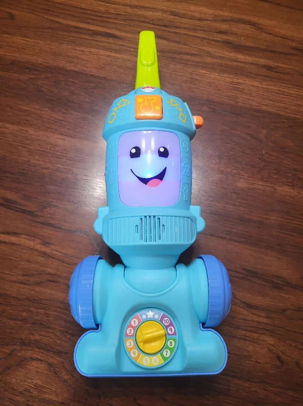 Fisher-Price Toddler Toy Laugh & Learn Light-Up Learning Vacuum